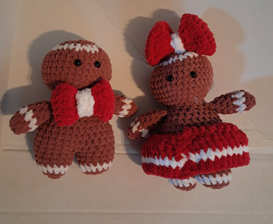 Gingerbread couple