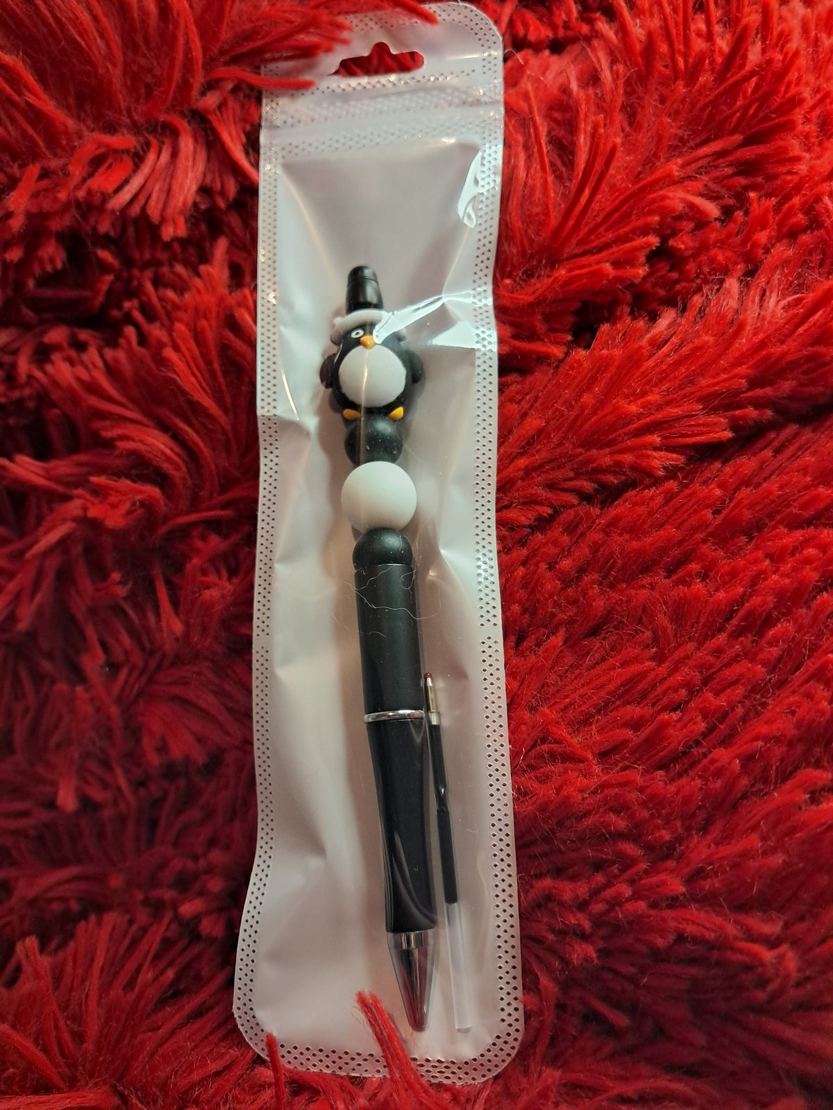 Penguin Beaded Pen