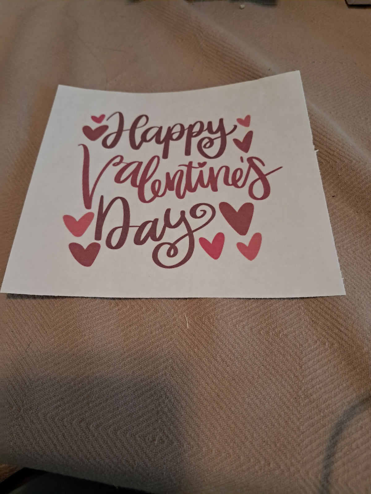 Valentine’s Day transfers