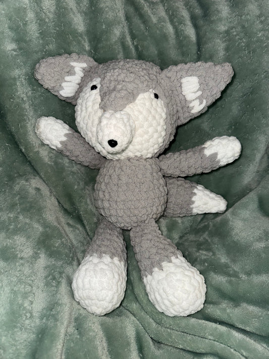 Crochet wolf