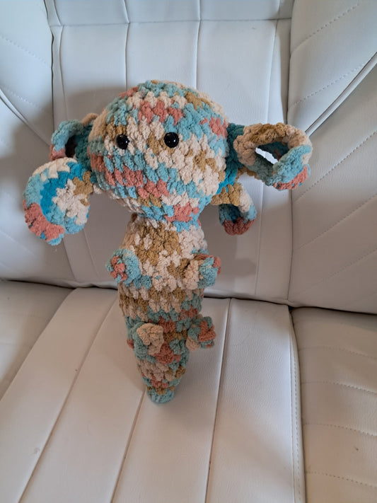 Crochet axolotl