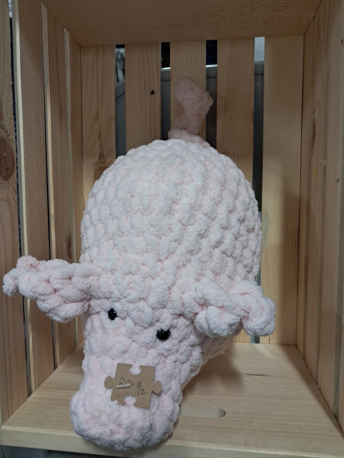 Crochet large Pig