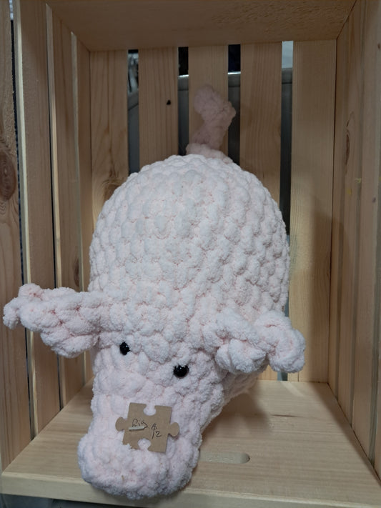 Crochet large Pig